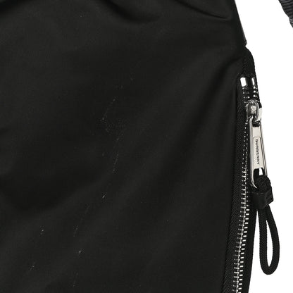 Burberry Nylon Logo Print Rocky Backpack Black 16 of 19