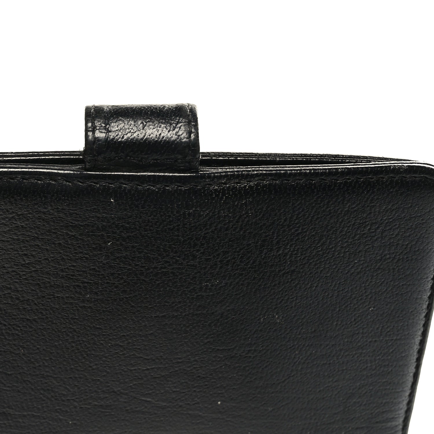 Chanel Goatskin Small Ring Agenda Planner Black 9 of 11