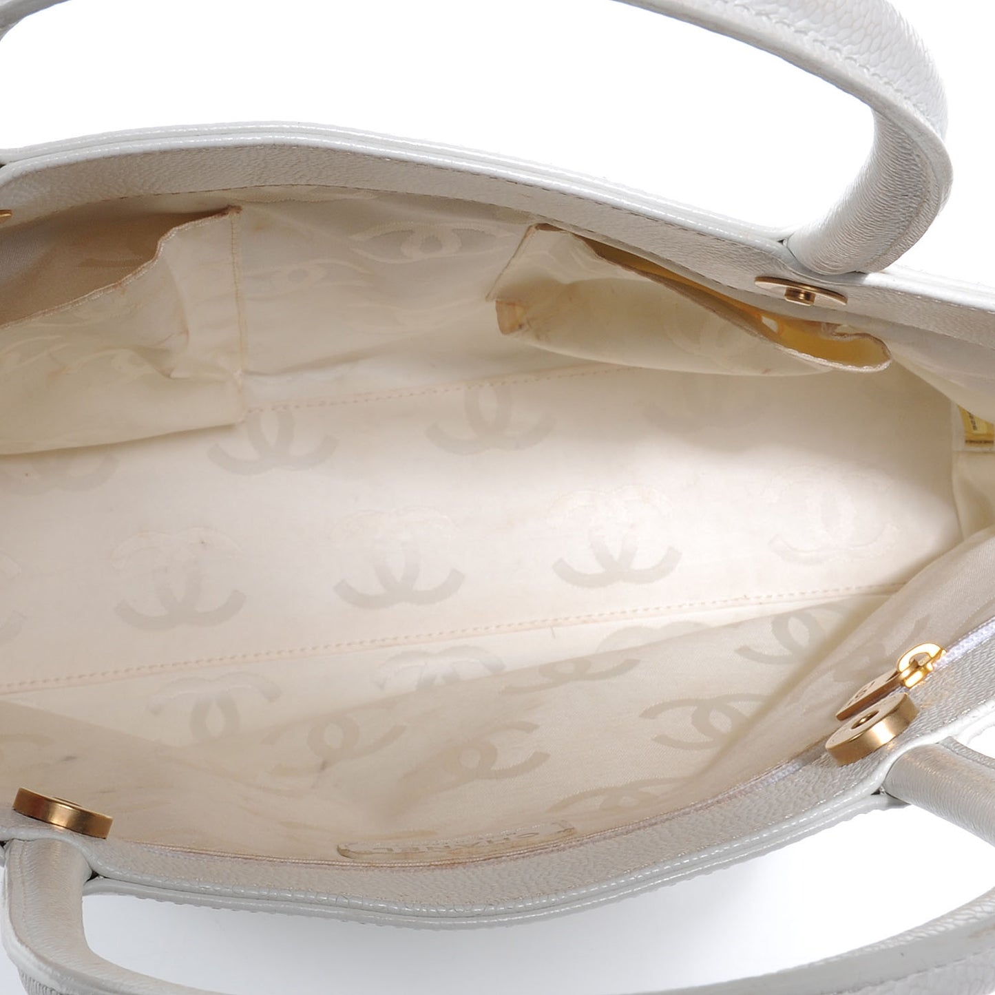 Caviar Tote White