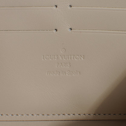 Louis Vuitton Vernis Leopard Zippy Wallet Blanc Corail 6 of 6