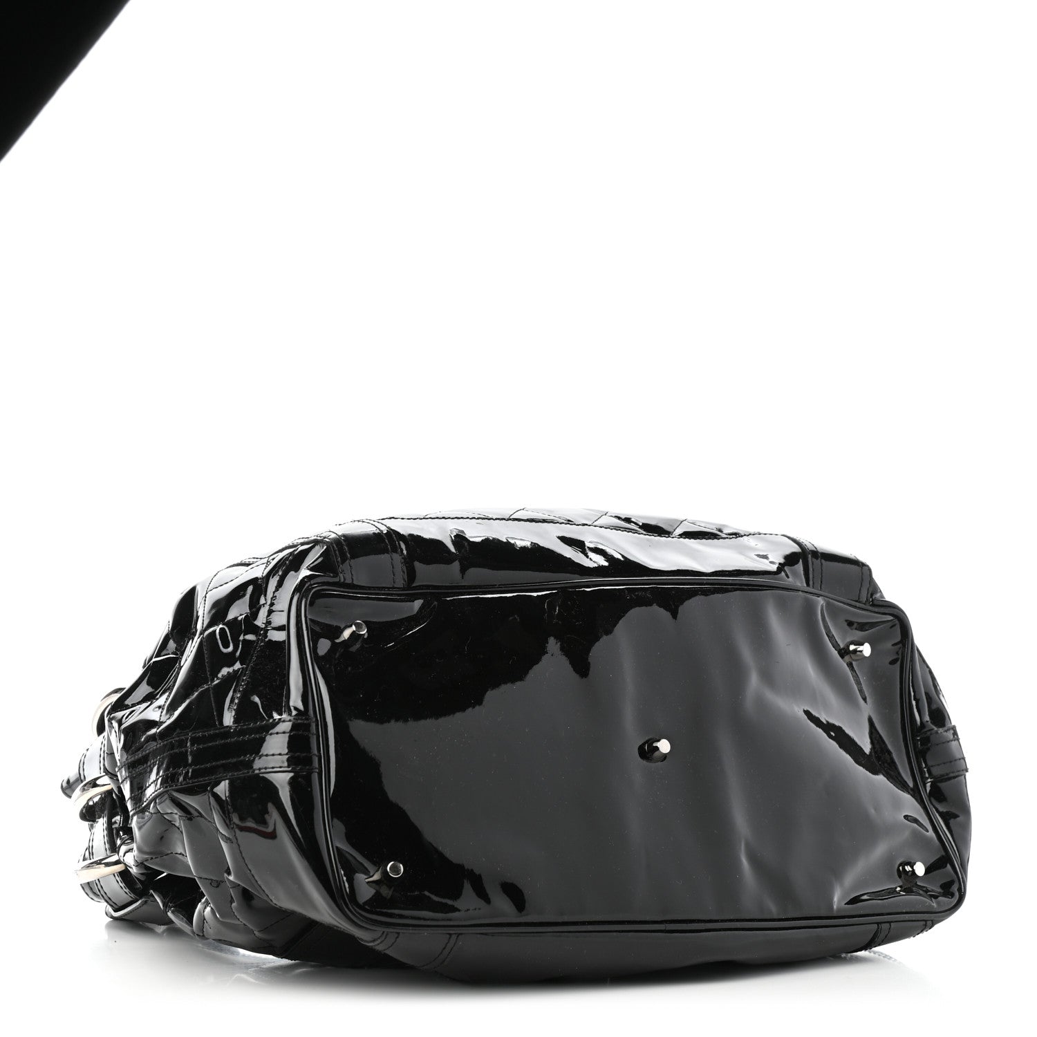 Burberry Patent Quilted Beaton Black 3 of 5