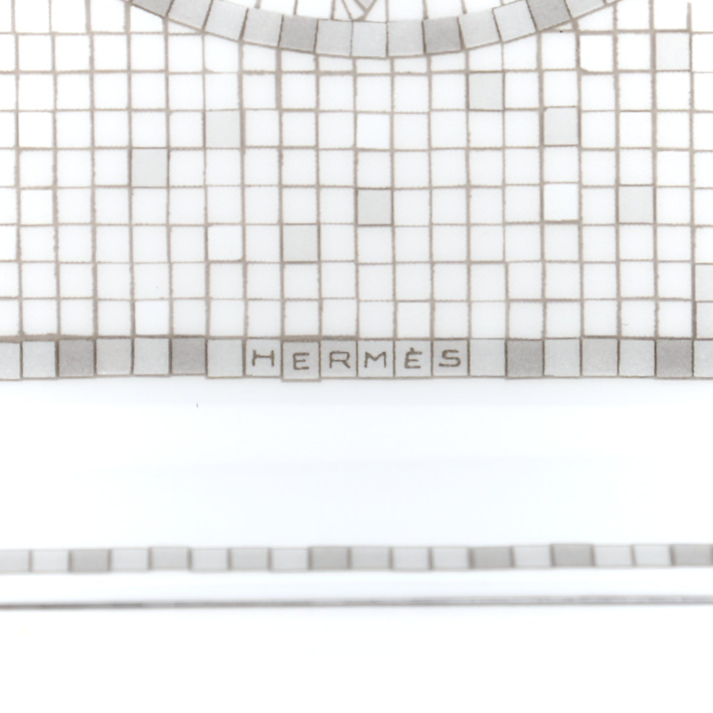 Porcelain Mosaique Au 24 Sushi Plate Platine
