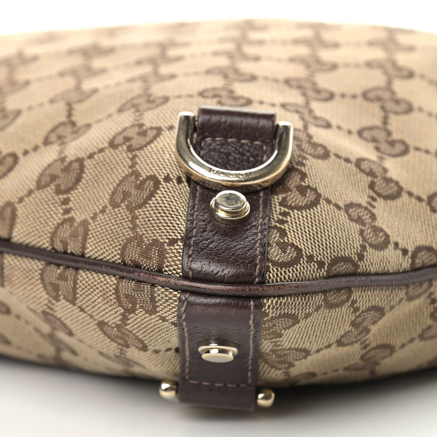 Monogram Abbey Messenger Bag Dark Brown