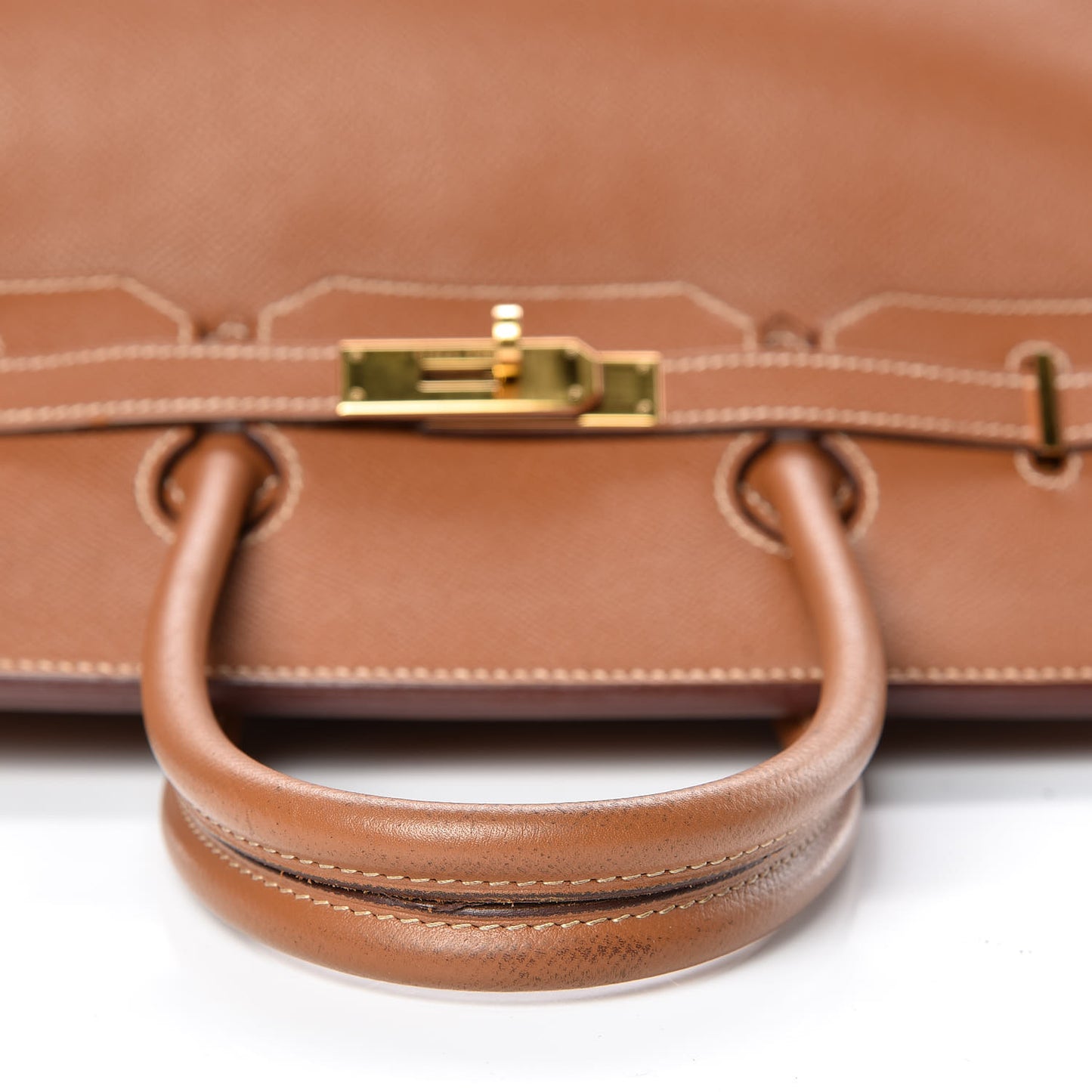 Epsom Birkin 35 Gold