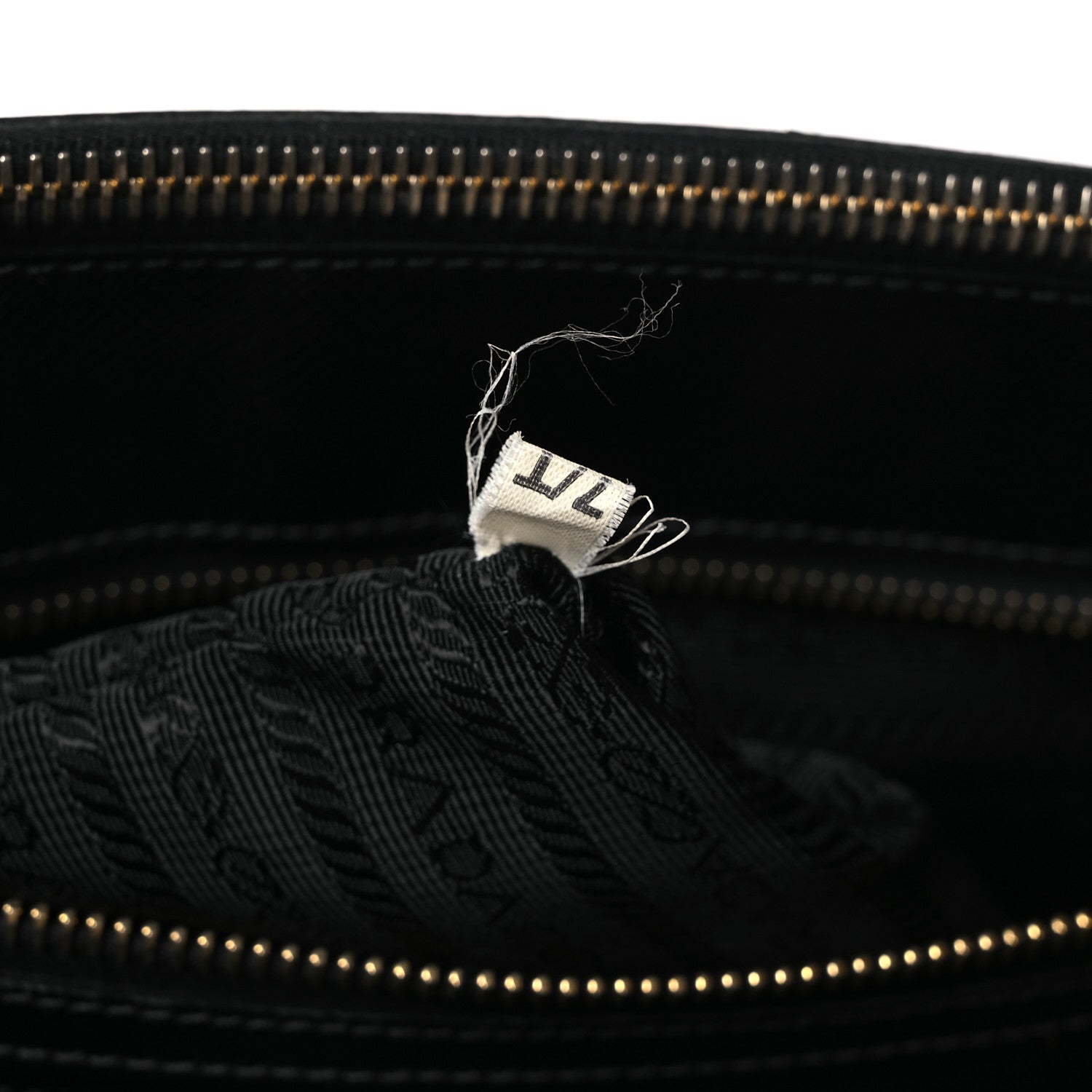 Prada Saffiano Large Galleria Double Zip Tote Black 7 of 13