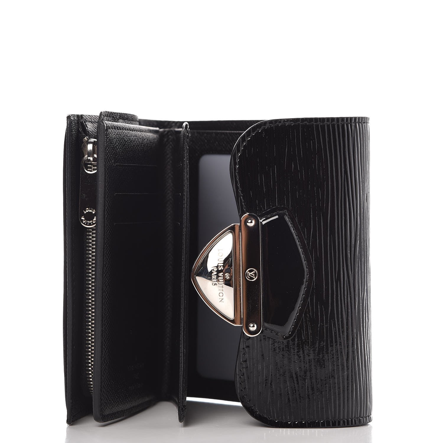 Louis Vuitton Electric Epi Joey Wallet Black 5 of 7