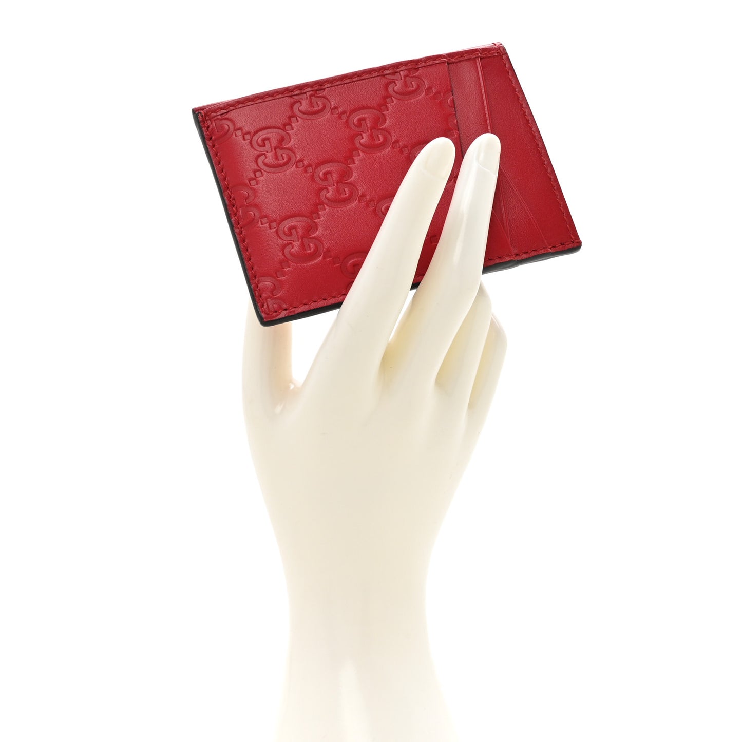 Microguccissima Card Holder Red