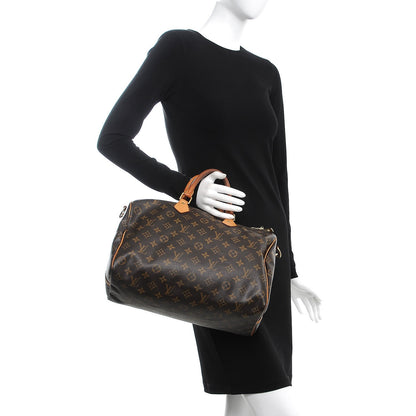 Louis Vuitton Monogram Speedy Bandouliere 35 3 of 13