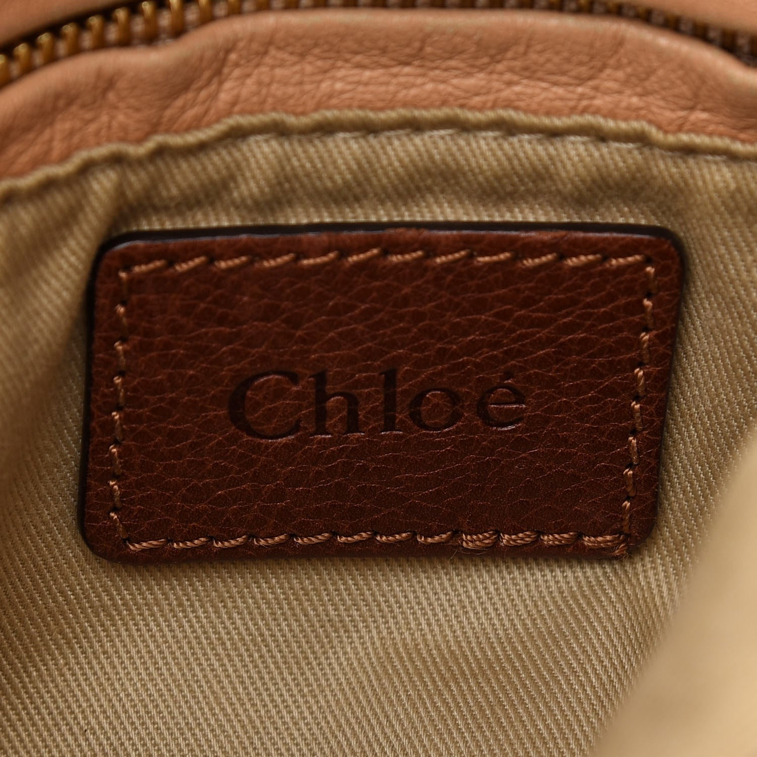 Chloe Calfskin Medium Paraty Brown 6 of 8