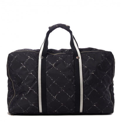 Chanel Nylon Travel Boston Black 1 of 10