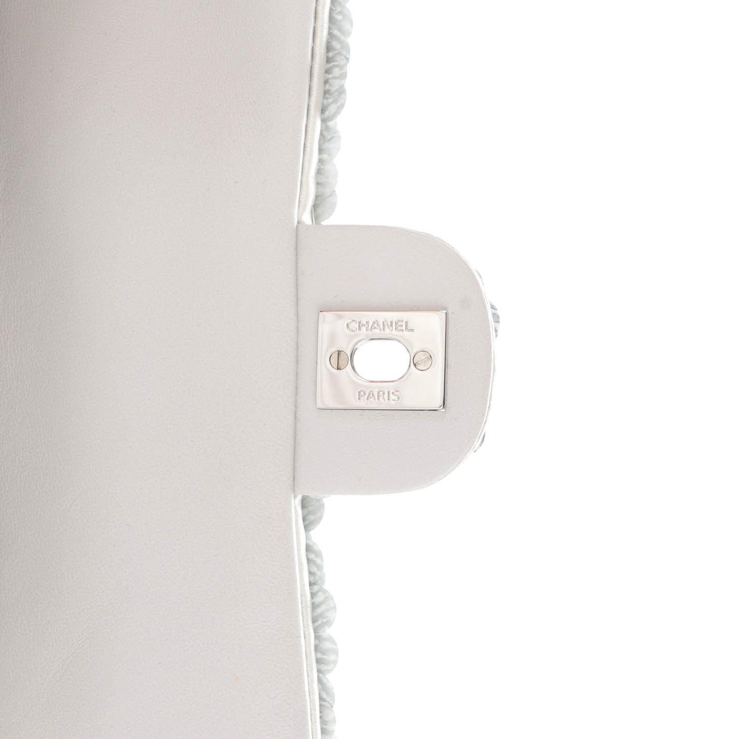Chanel Sequin Paillette Small Flap Silver 6 of 8