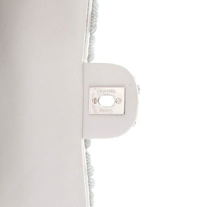 Chanel Sequin Paillette Small Flap Silver 6 of 8