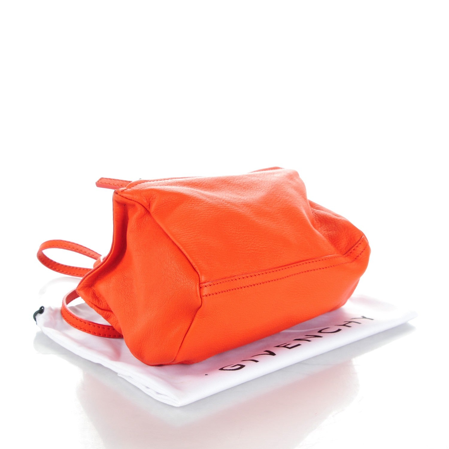 Givenchy Sugar Goatskin Mini Pandora Orange Fluo 4 of 7