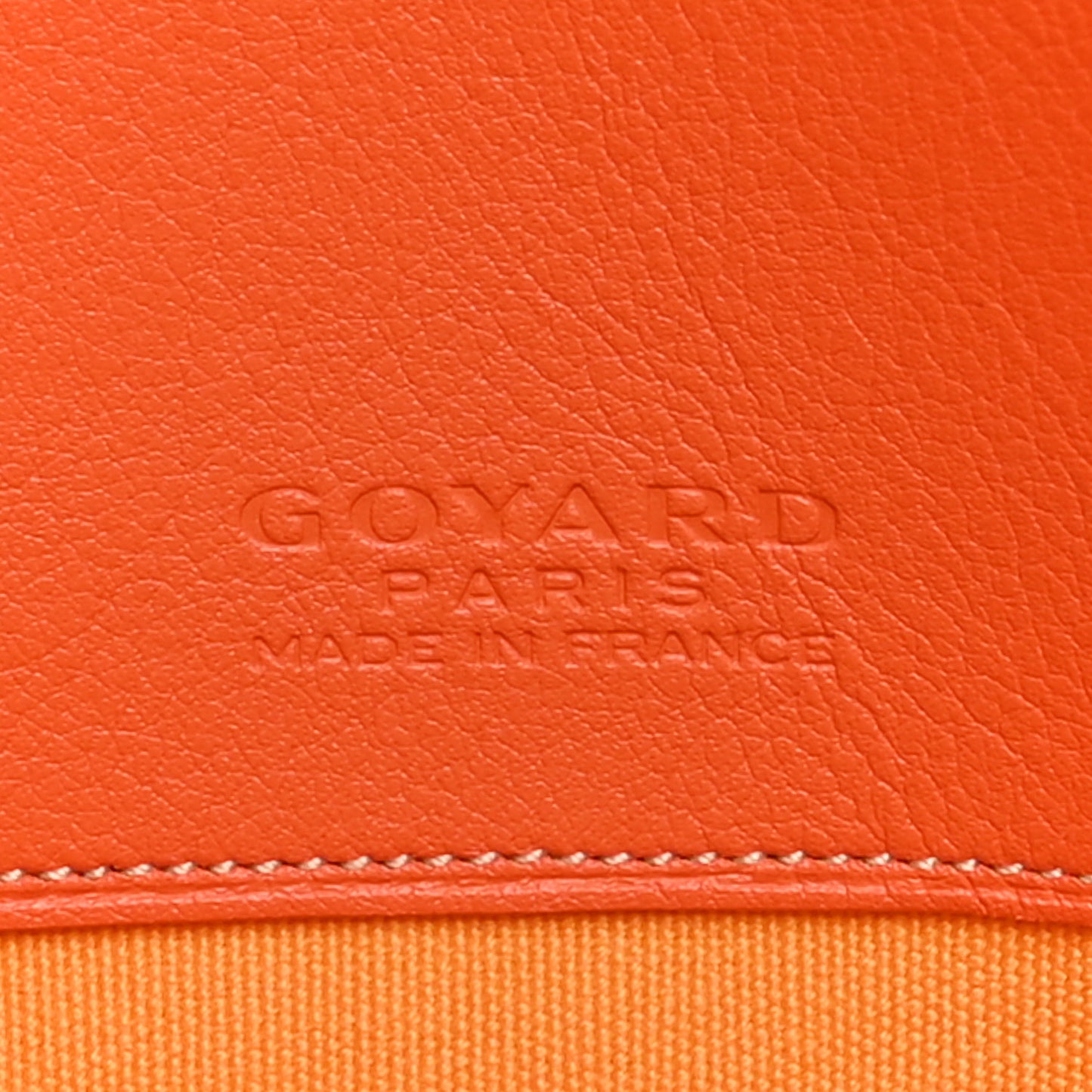 Goyardine Senat Pochette MM Orange