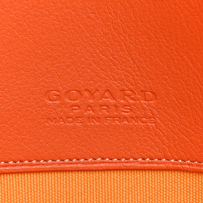 Goyard Goyardine Senat Pochette MM Orange 6 of 9