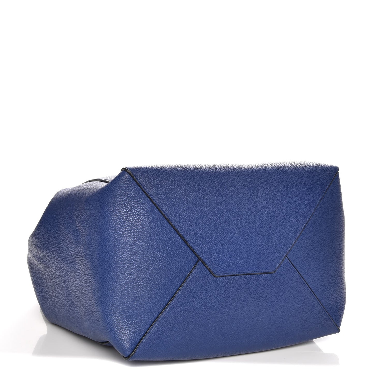 Soft Grained Calfskin Medium Belt Cabas Phantom Indigo