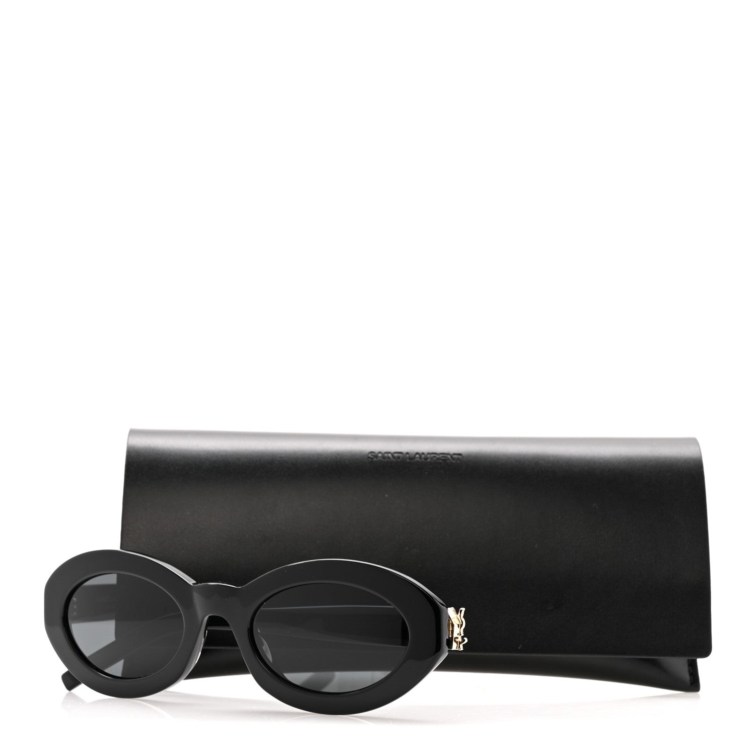 Saint Laurent Acetate Sunglasses SL M136 Black 7 of 7