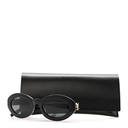 Saint Laurent Acetate Sunglasses SL M136 Black 7 of 7