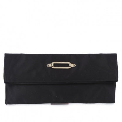 Jimmy Choo Satin Clutch Black 1 of 10