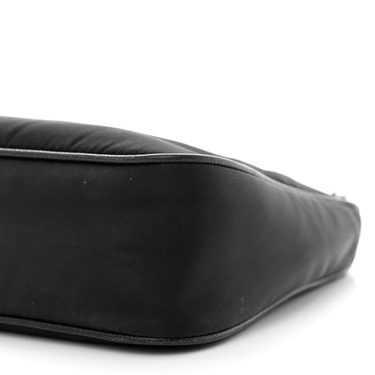 Prada Nylon Re-Edition 2005 Shoulder Bag Black 12 of 15