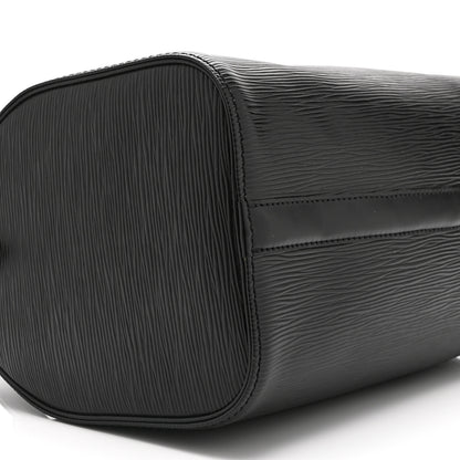 Louis Vuitton Epi Speedy 25 Black 9 of 10