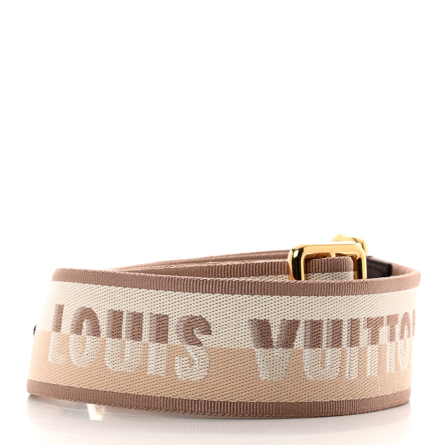 Jacquard Speedy Bandouliere 20 Shoulder Strap Beige Brown