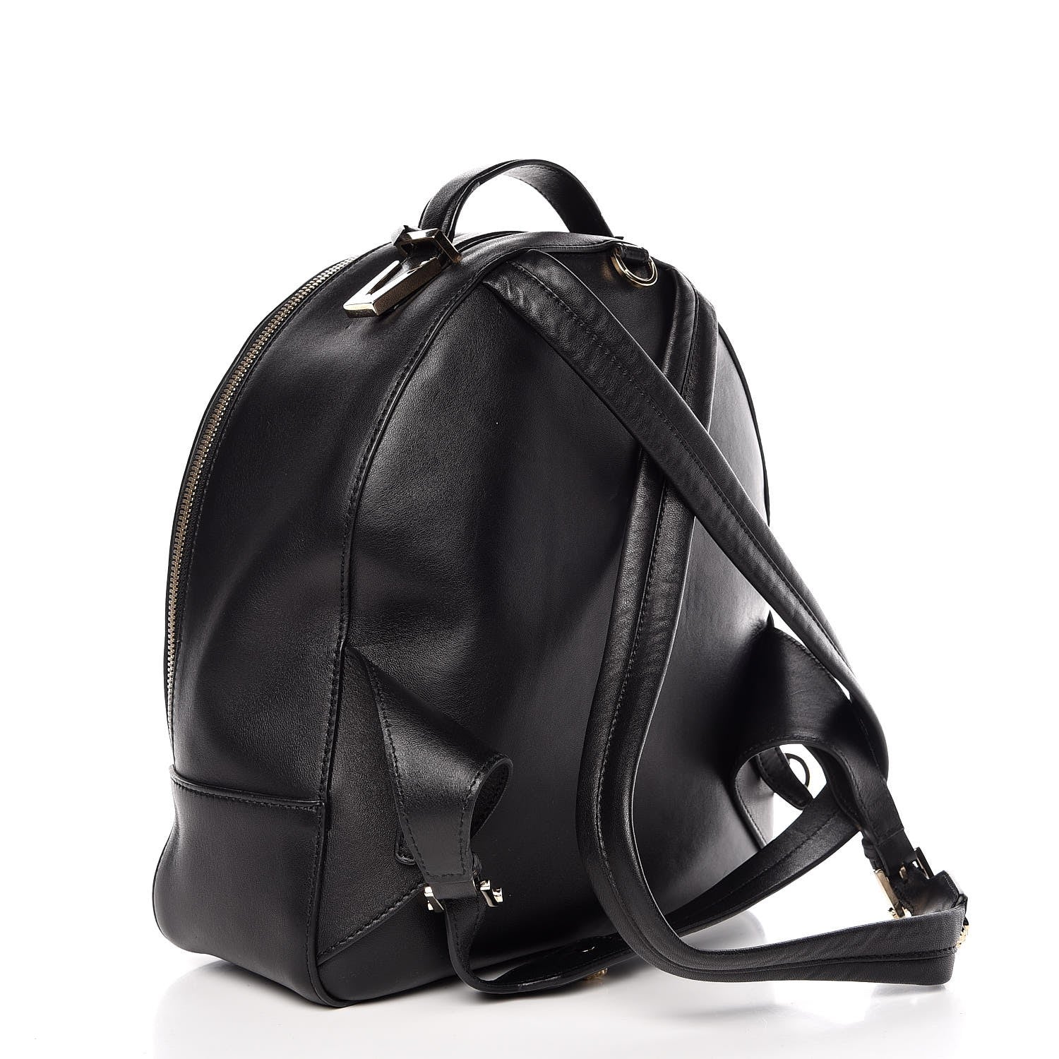 Versace Calfskin Palazzo Medusa Backpack Black 3 of 7