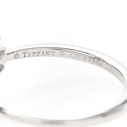 Tiffany Platinum Diamond Enchant Garden Flower Ring 49 5 5 of 6