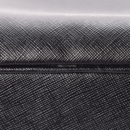 Prada Saffiano Medium Galleria Double Zip Tote Black 17 of 29