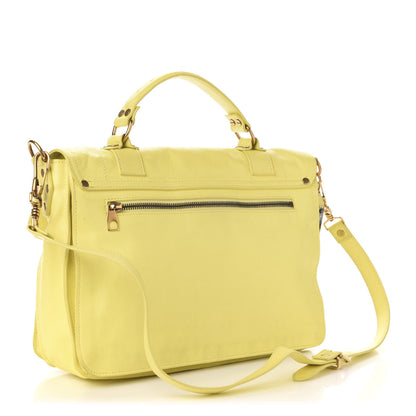 Proenza Schouler Lambskin PS1 Medium Satchel Sunshine 4 of 15