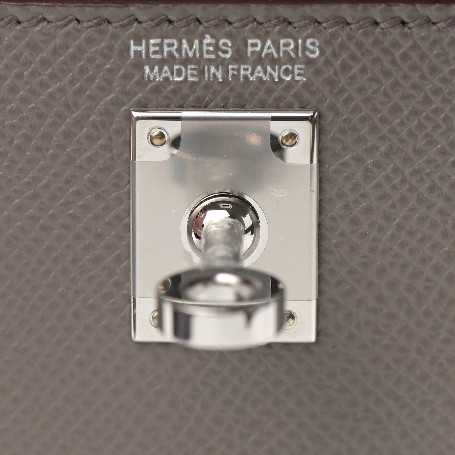 Hermes Epsom Mini Kelly Sellier 20 Etain 25 of 30