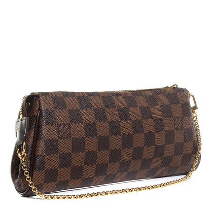 Louis Vuitton Damier Ebene Eva Clutch 3 of 9