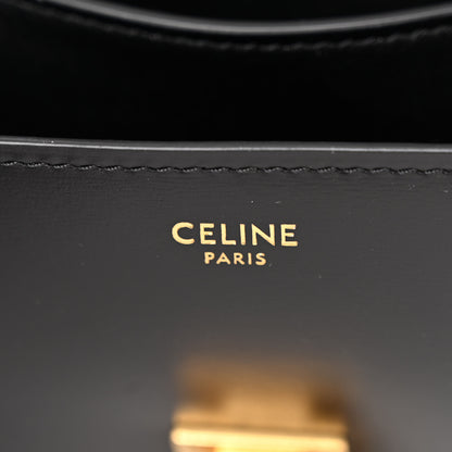 Celine Box Calfskin Small Classic Box Flap Bag Black 6 of 9