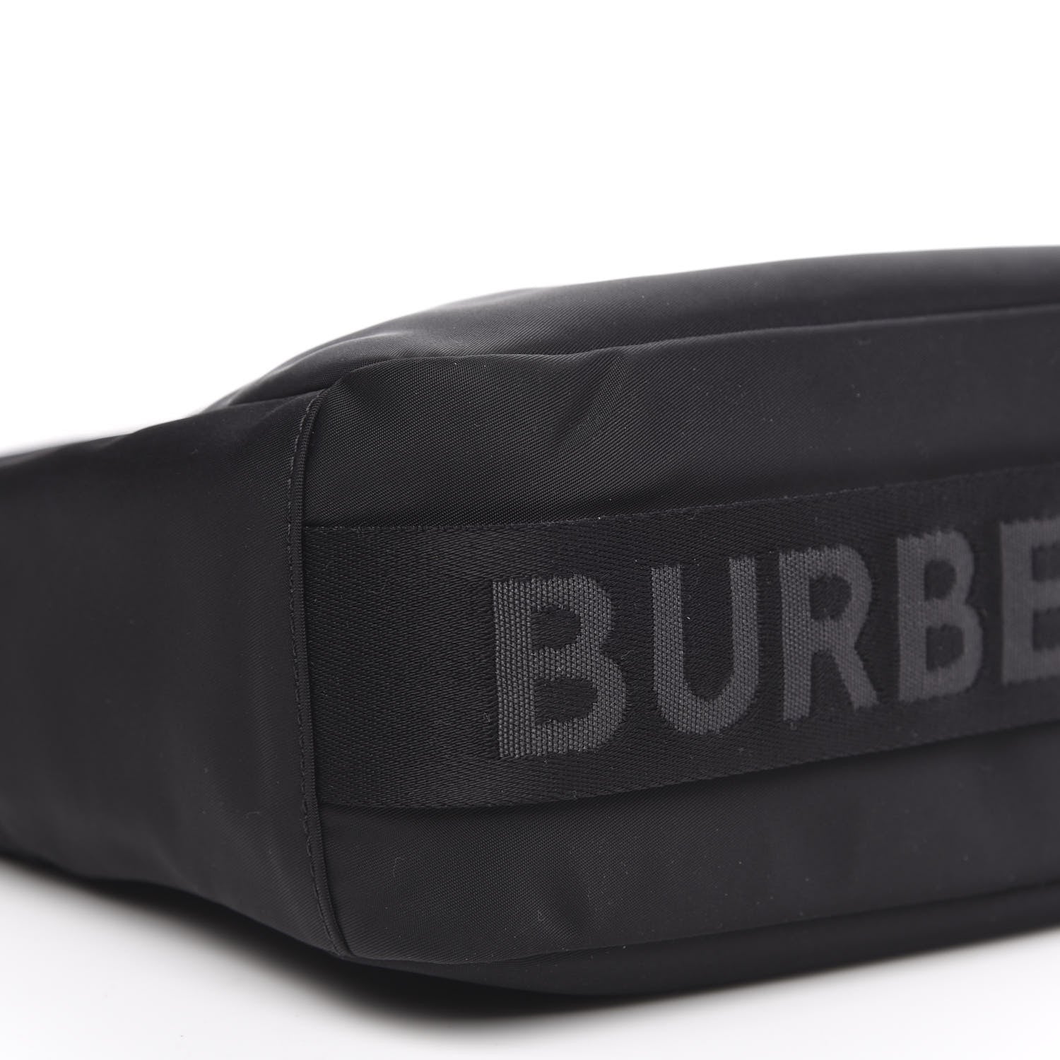 Burberry Nylon Logo Detail Crossbody Bag Black 8 of 9
