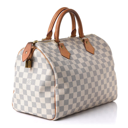 Louis Vuitton Damier Azur Speedy 30 5 of 23