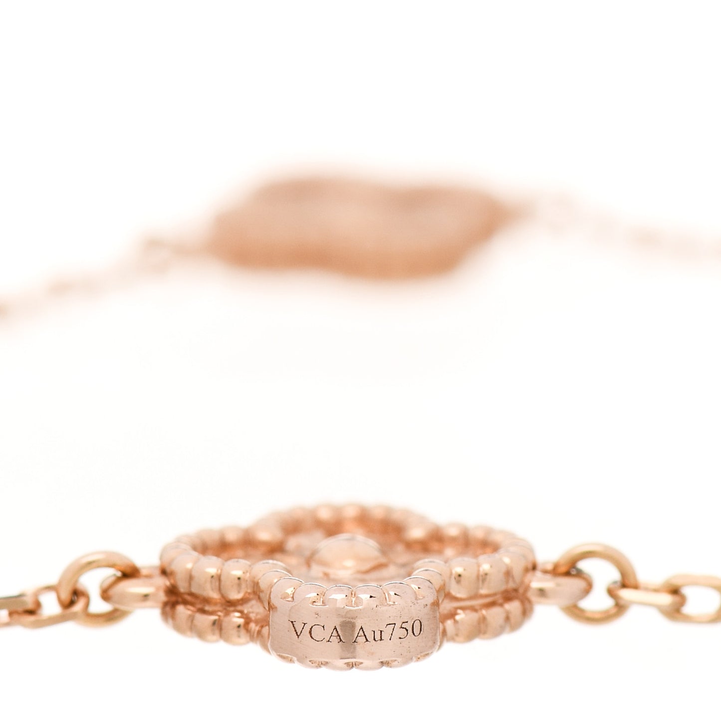 18K Rose Gold 6 Motifs Sweet Alhambra Bracelet