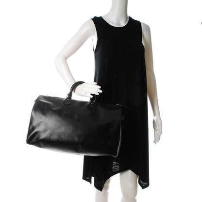 Louis Vuitton Epi Speedy 40 Black 2 of 7