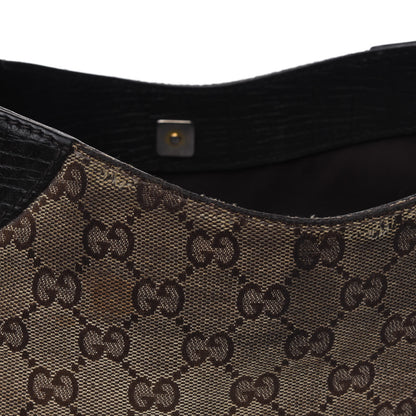 Gucci Monogram Hasler Hobo Dark Brown 5 of 8