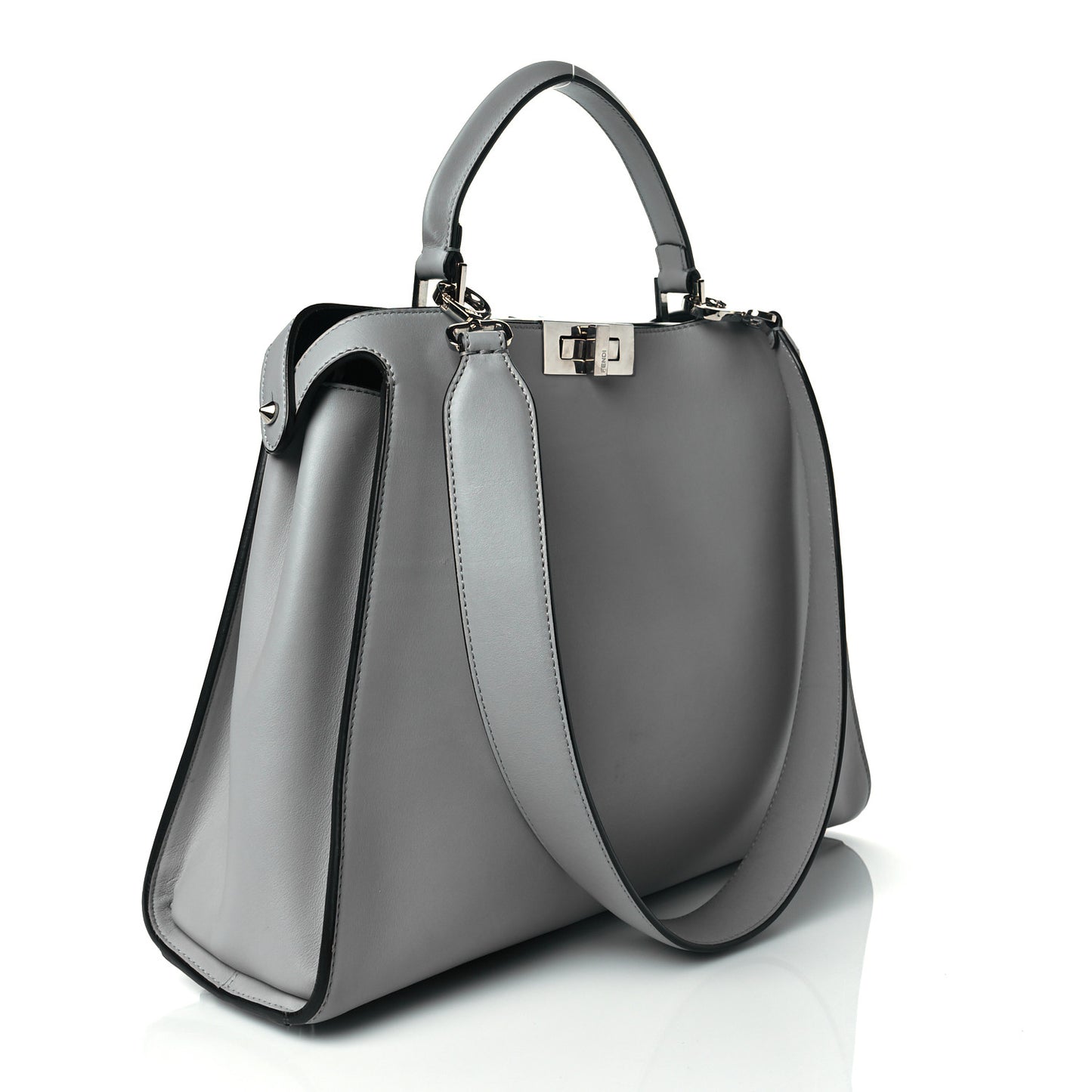 Vitello Tahiti Burro Large Peekaboo Iconic Essentially Satchel Ardesia Dark Blue