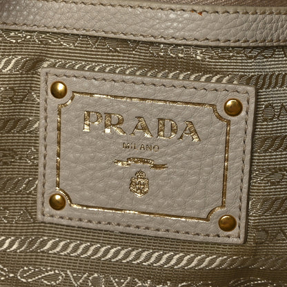 Prada Vitello Daino Tote Talco 5 of 8