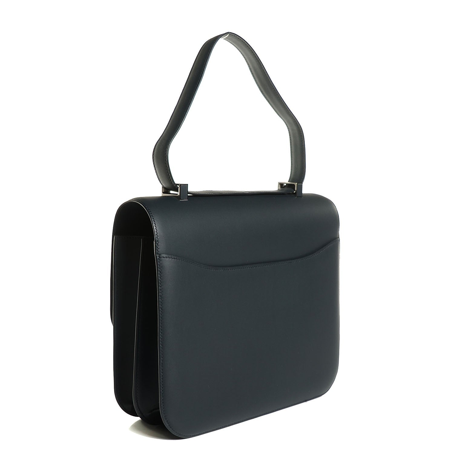 Hermes Veau Sombrero Constance Cartable 29 Bleu Obscur 3 of 16
