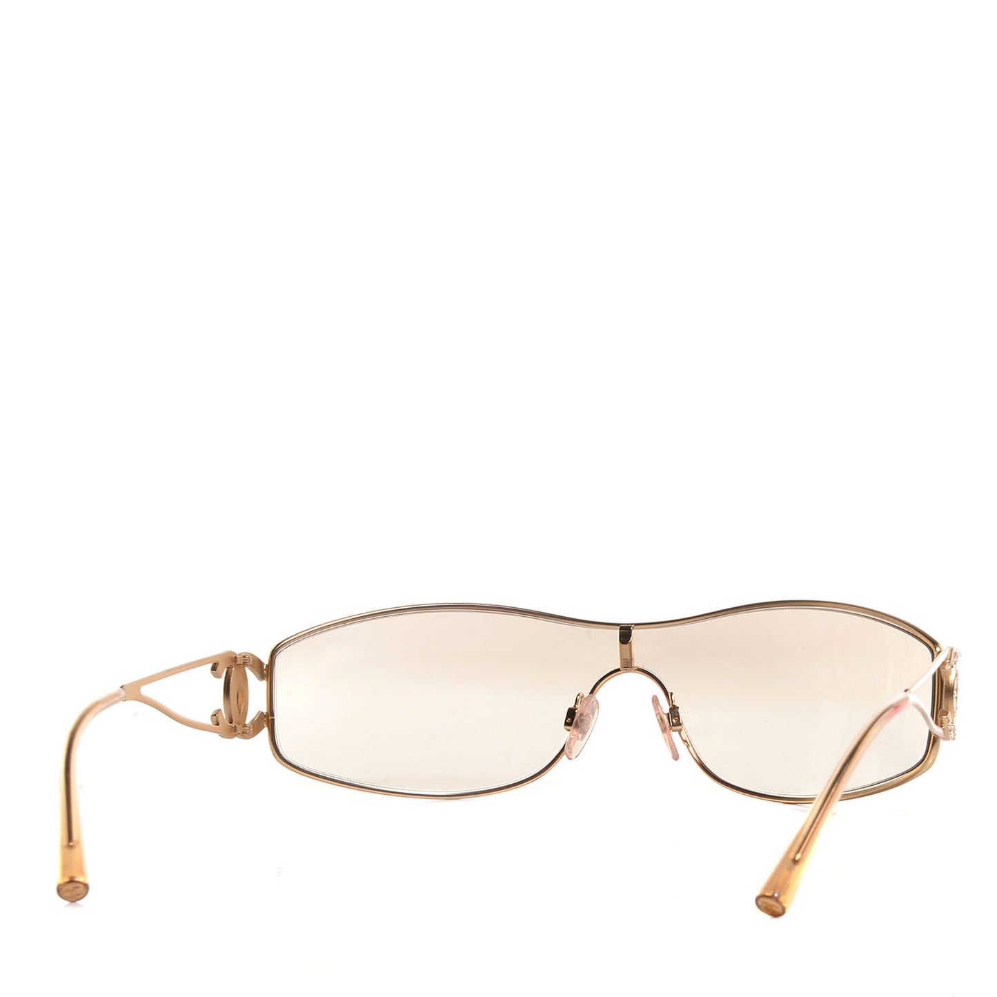 Crystal CC Logo Sunglasses 4073-B