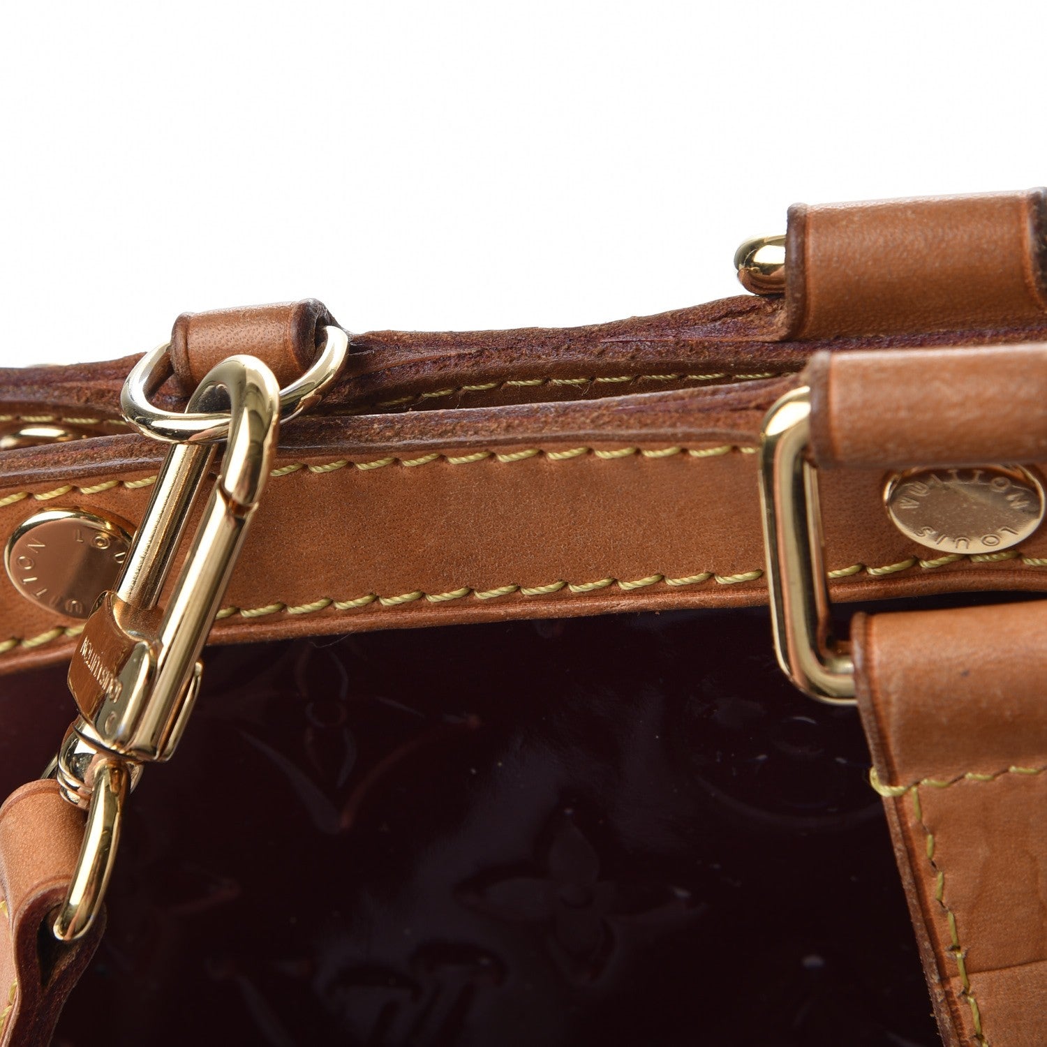 Louis Vuitton Vernis Brea GM Rouge Fauviste 10 of 14