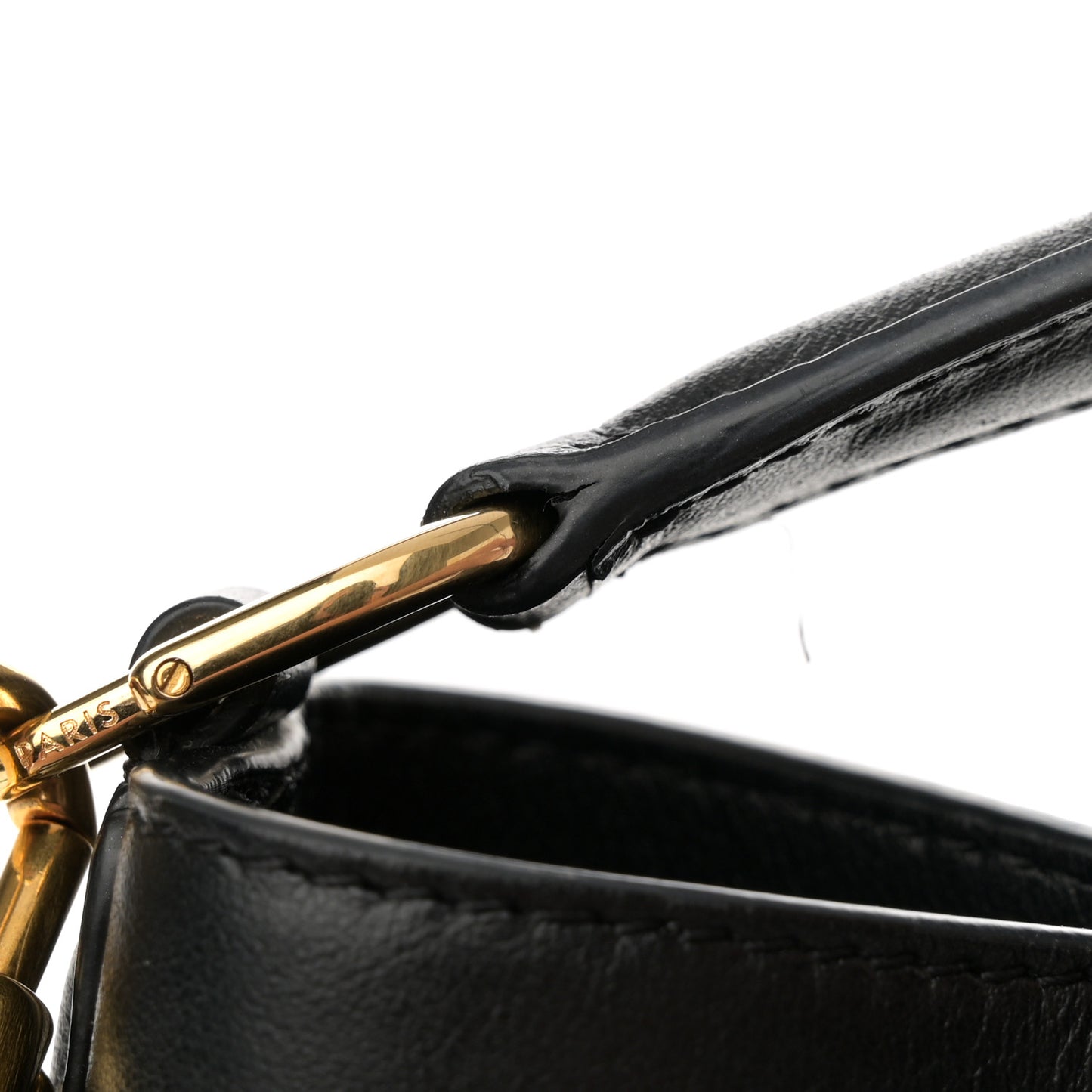 Smooth Calfskin Teen Bucket 16 Black