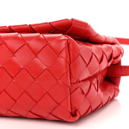 Bottega Veneta Nappa Intrecciato Mini Crossbody Red 10 of 10