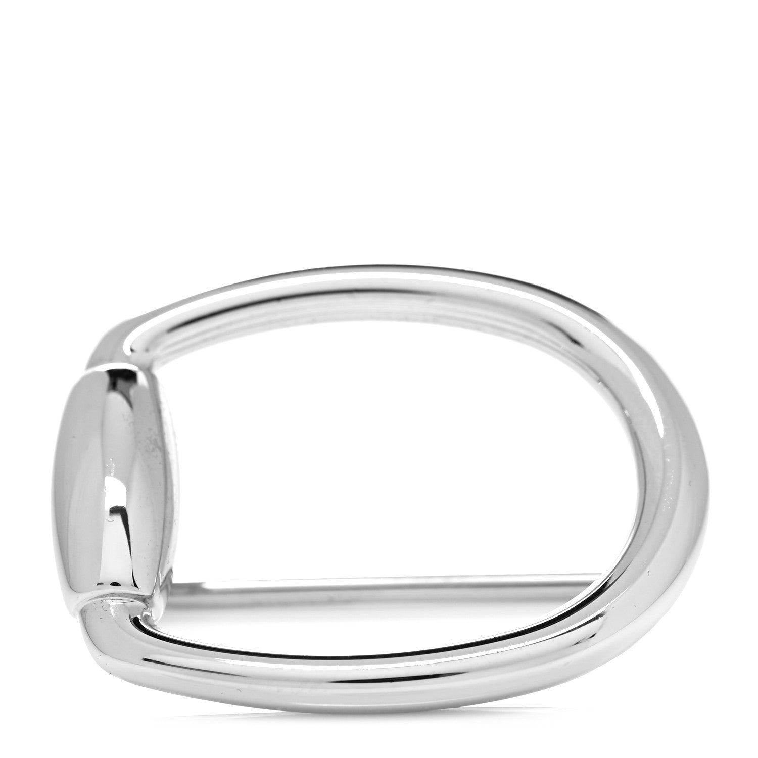 Hermes Palladium Mors Belt Buckle 1 of 4