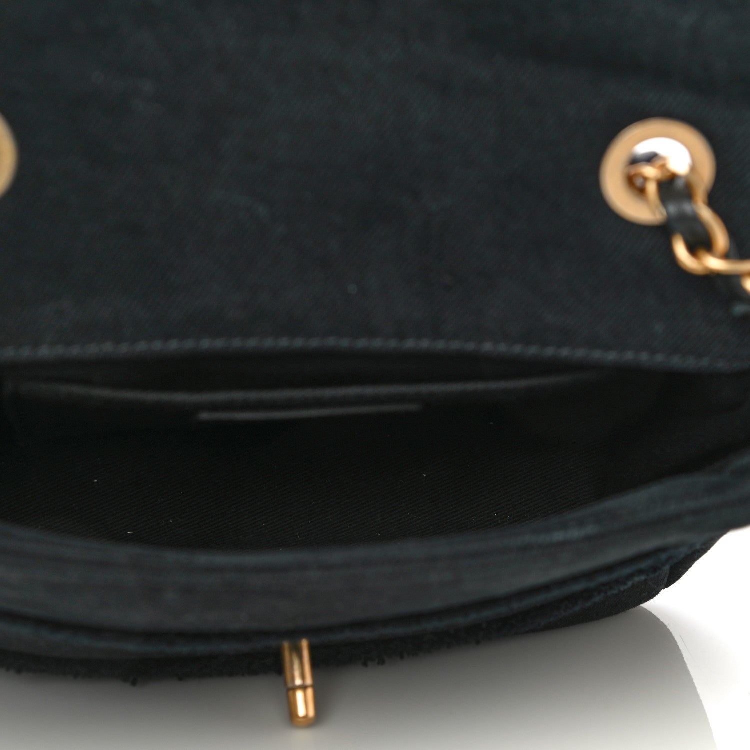 Chanel Denim Coco Flap Black 6 of 11