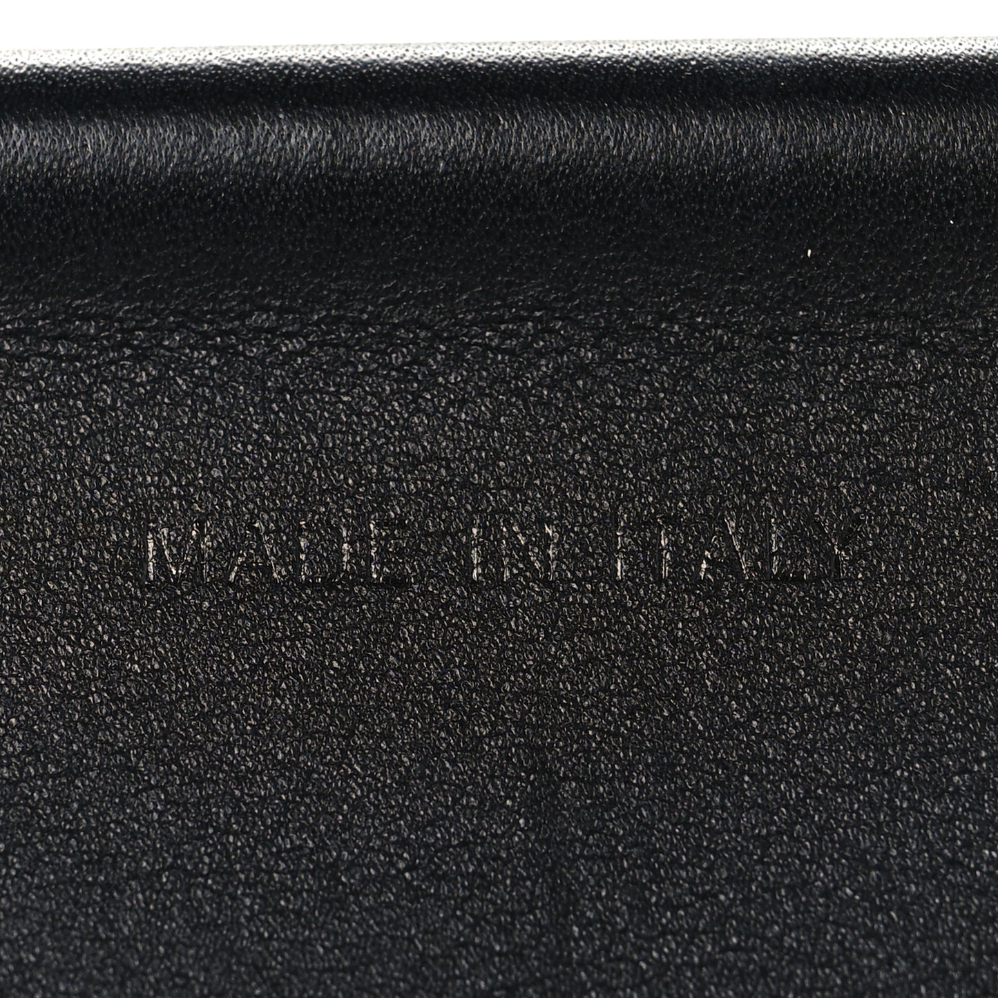 Canvas Embroidered Shoulder Strap Black