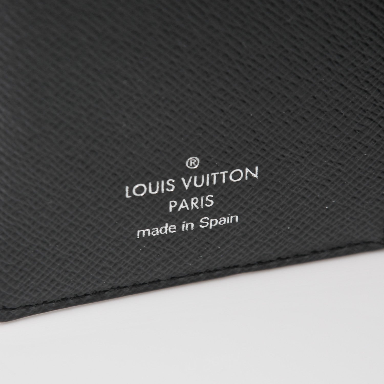 Louis Vuitton Epi Small Ring Agenda Cover Black 6 of 6