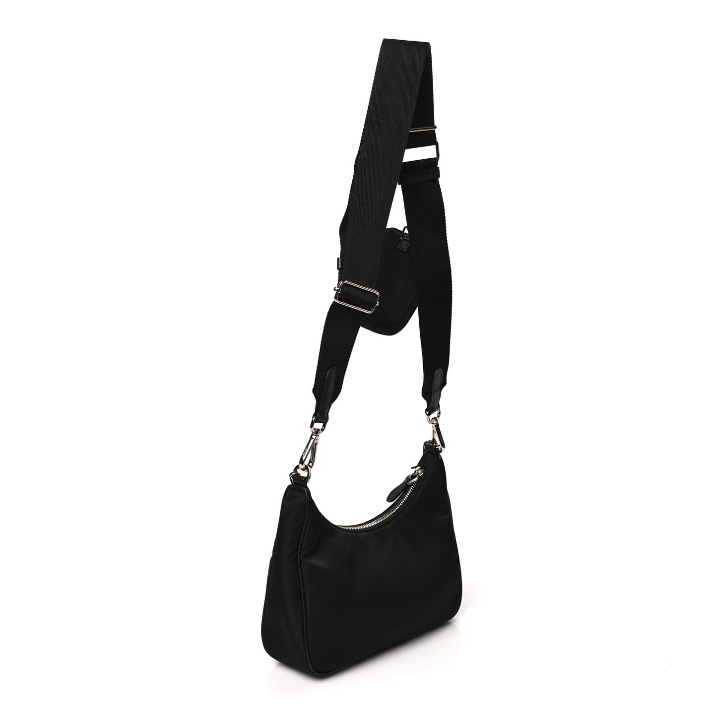 Nylon Re-Edition 2005 Shoulder Bag Black